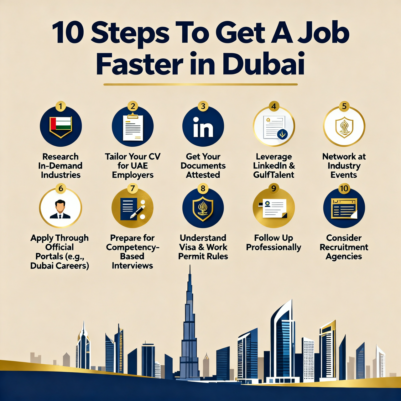 Get Job Faster in Dubai